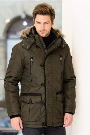 Vestes d'hiver pour hommes à la mode