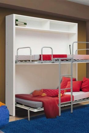 Mga sukat ng bunk bed