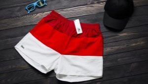 Pagpili ng shorts na panlalaki Lacoste