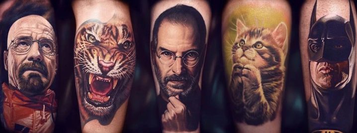 Tout sur les tatouages ​​​​pour hommes dans le style du réalisme