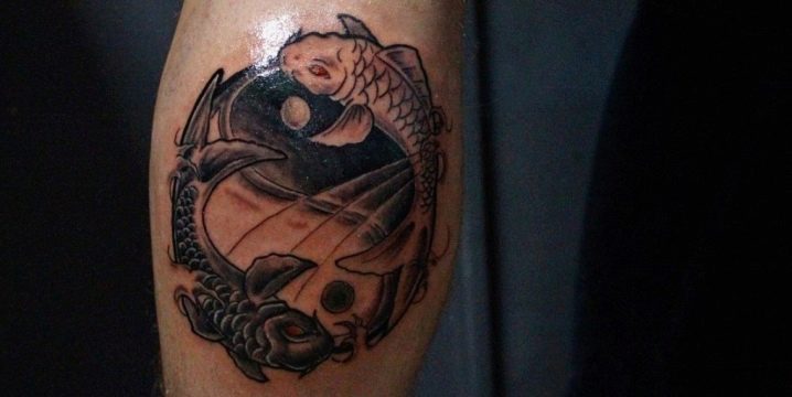 Mga uri ng mga tattoo ng Yin-Yang para sa mga kalalakihan at ang kanilang kahulugan