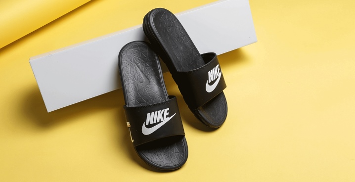 Pánske šľapky Nike: prehľad sortimentu