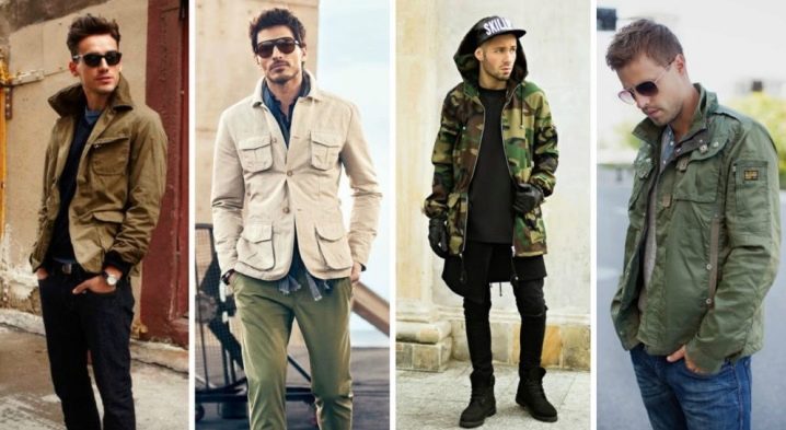 Vestes militaires pour hommes