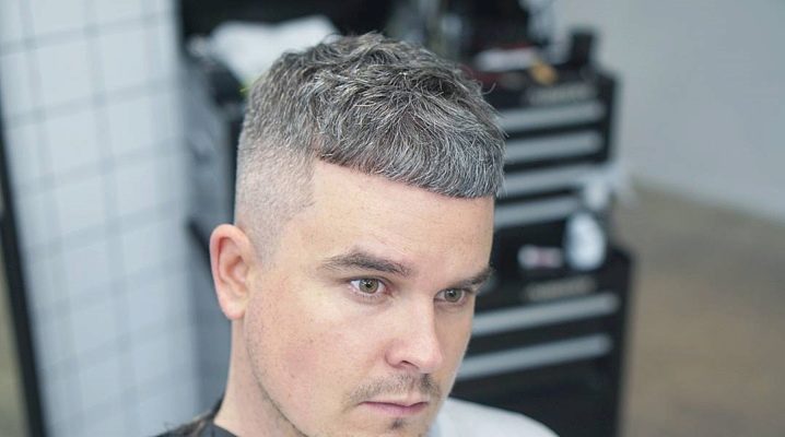 Coupe de cheveux pour hommes César: caractéristiques et technique