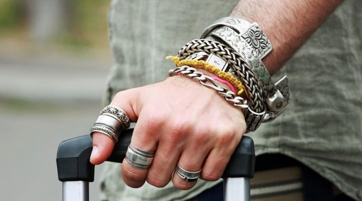 Bracelets en argent pour hommes: types, sélection et règles de port