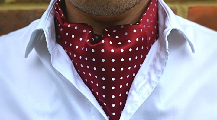 Foulards pour hommes: types, choix, méthodes de nouage