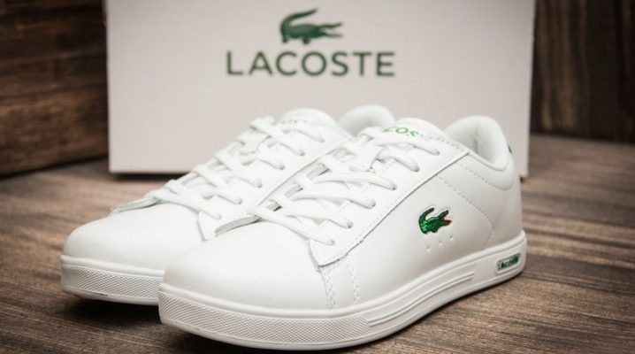 Mga sneaker ng kalalakihan ni Lacoste: mga tampok at pagpipilian