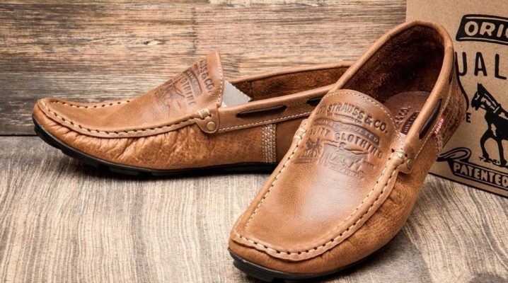 Mocassins en cuir pour hommes: caractéristiques et choix