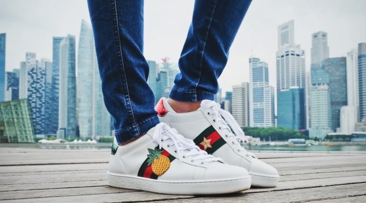 Review ng sneaker ng kalalakihan ng Gucci