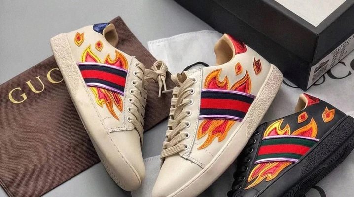 Review ng sneaker ng kalalakihan ni Gucci