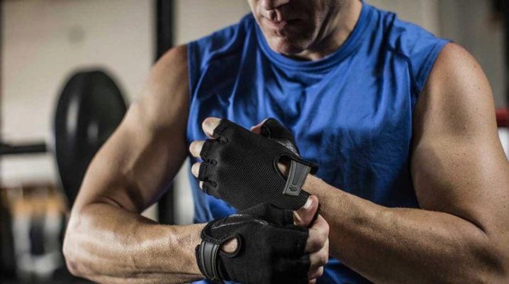 Gants de gymnastique et de sport pour hommes