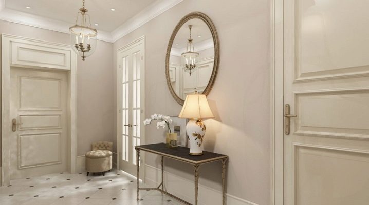 Neoclassical hallway