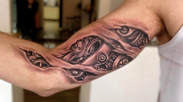 Tatouages ​​biomécaniques pour hommes