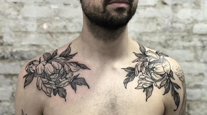 Tout sur les tatouages ​​​​de la clavicule des hommes