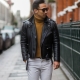 Men's biker jacket: mga uri at pagpipilian