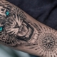 Aperçu des tatouages ​​​​de tigres mâles et de leur placement