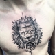 Tout sur les tatouages ​​​​de lion au sternum pour hommes